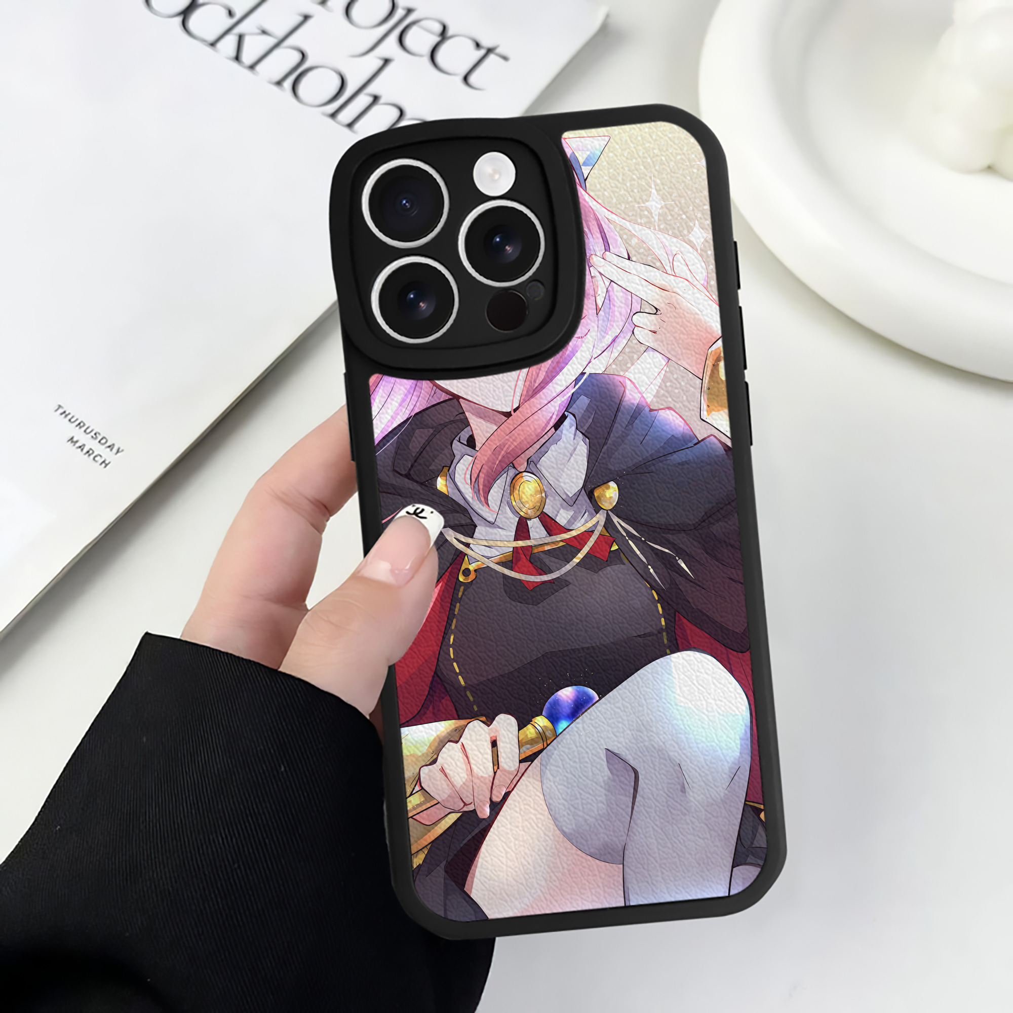 （画像用） SPY×FAMILY间谍家家酒 【iPhone 16シリーズ対応】シリコンスマホケース（レザー調） 材質：シリコン